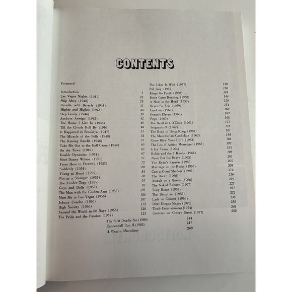 1993 The Films of Frank Sinatra (Film Books) by Clifford McCarty Gene Ringgold - Picture 3 of 8